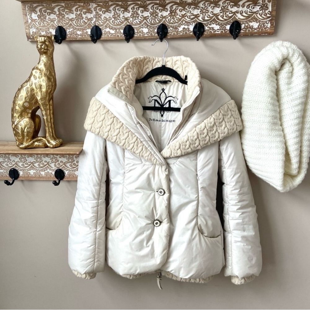 Limited edition MACKAGE cream jacket Xs